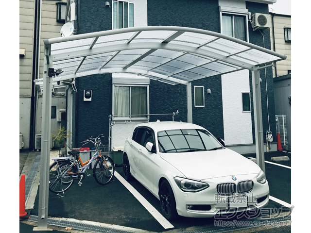 大阪府門真市ののカーポート レイナツインポートグラン　積雪〜20cm対応 施工例