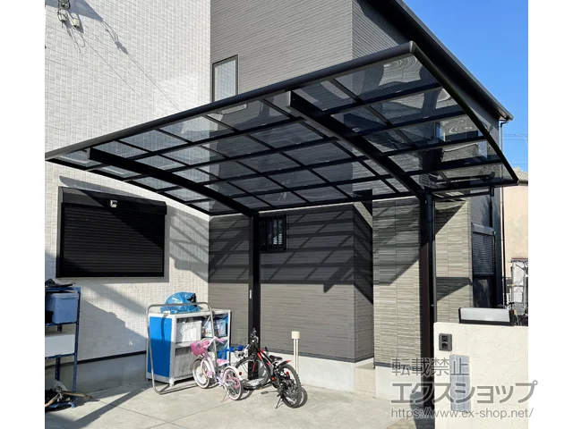 ���Ɍ����Ύs��YKKAP�̃J�[�|�[�g ���C�i�|�[�g�O�����@�ϐ�`20cm�Ή� �{�H��