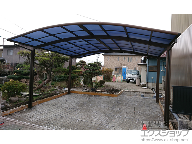 愛知県小牧市ののカーポート レイナツインポートグラン　積雪〜20cm対応 施工例