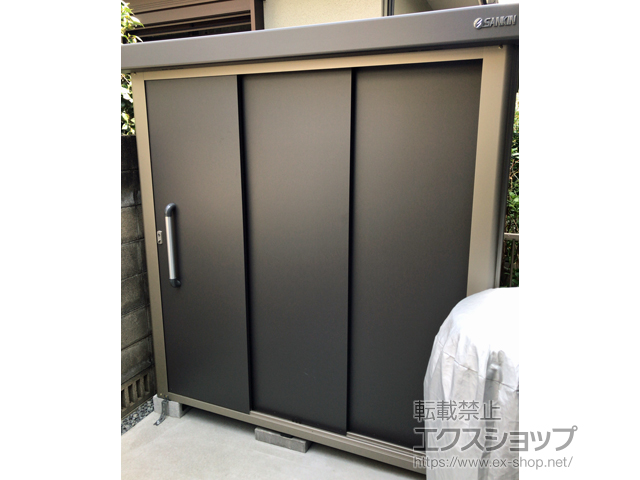 岡山県岡山市のの物置・屋外倉庫 エスケーエイト SK8-70 一般型 1800×1200×1940 SK8-70-GK 施工例