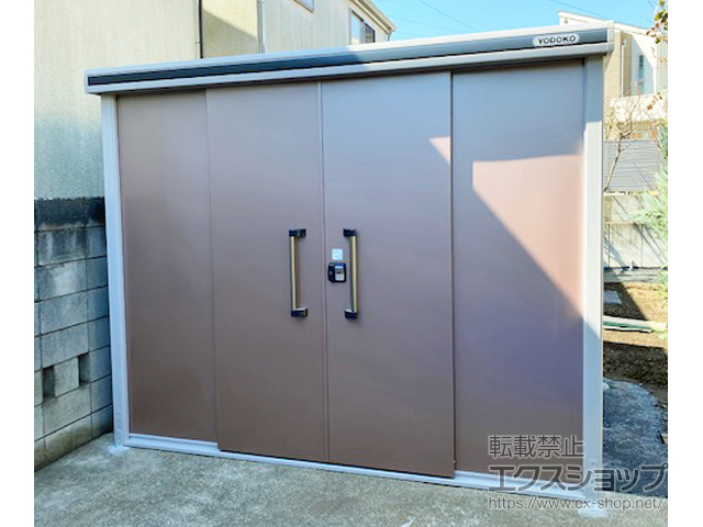 東京都練馬区のの物置・屋外倉庫 エルモ 一般型 2920×2920×2356（LMD-2929H） LMD-2929H-MR 施工例