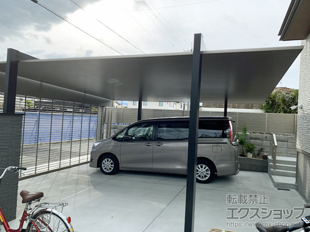 兵庫県伊丹市ののカーポート カーポートSCワイド 施工例