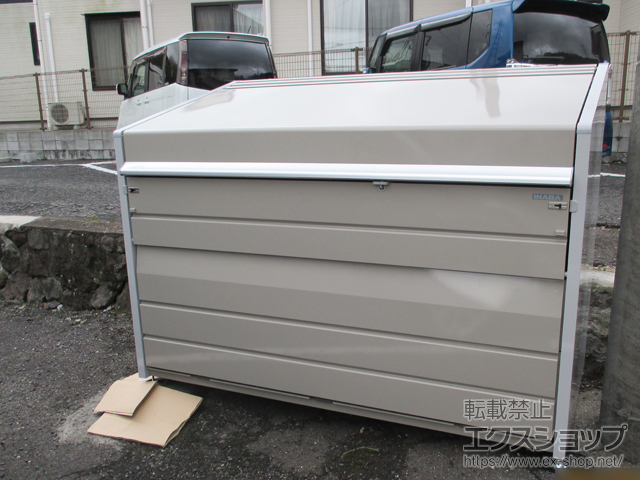 大分県大分市ののゴミステーション ダストボックスミニ パネル床タイプ DCN-189P 1600L 施工例