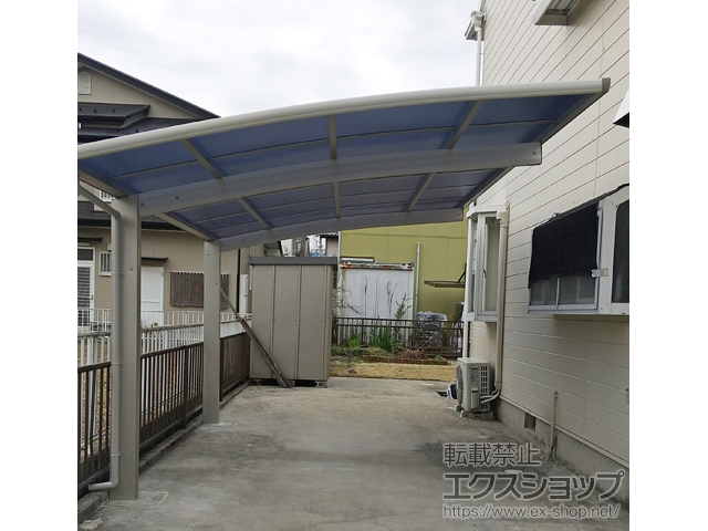 岐阜県養老郡養老町ののカーポート プレシオスポート 積雪〜20cm対応 施工例