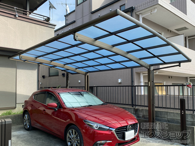 千葉県柏市ののカーポート レイナポートグラン　積雪〜20cm対応 施工例