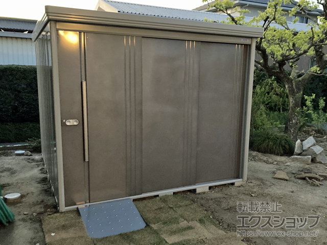 愛知県西尾市のの物置・屋外倉庫 Mr.ストックマンダンディ 一般型 2532×2622×2110(ND-2526) ND-2526-B 施工例