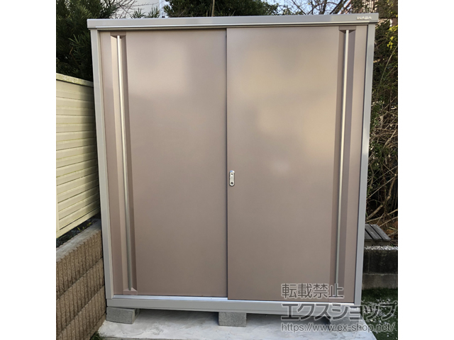 神奈川県横須賀市のの物置・屋外倉庫 シンプリー 一般型 1740×615×1903（MJX-176E） MJX-176E-AR 施工例