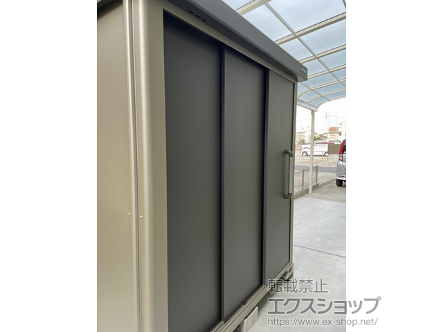 埼玉県草加市のの物置・屋外倉庫 エスケーエイト SK8-70 一般型 1800×1200×1940 SK8-70-GK 施工例