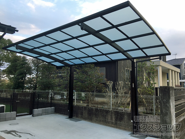 千葉県東金市ののカーポート レイナポートグラン　積雪〜20cm対応 施工例