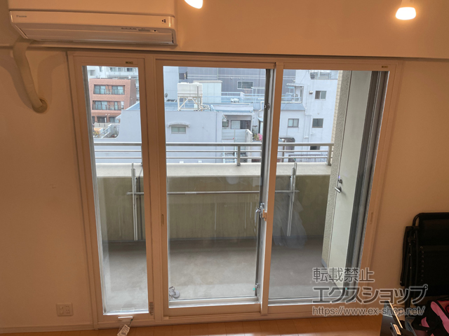 東京都江東区のの二重窓（内窓） インプラス FIX窓 施工例