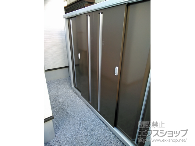 東京都西東京市のの物置・屋外倉庫 シンプリー 一般型 1940×755×1603（MJX-197D） MJX-197D-TB 施工例