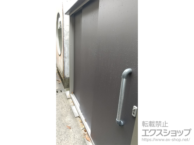 長崎県佐世保市のの物置・屋外倉庫 エスケーエイト SK8-100 一般型 2200×1600×1940 SK8-100-GK 施工例