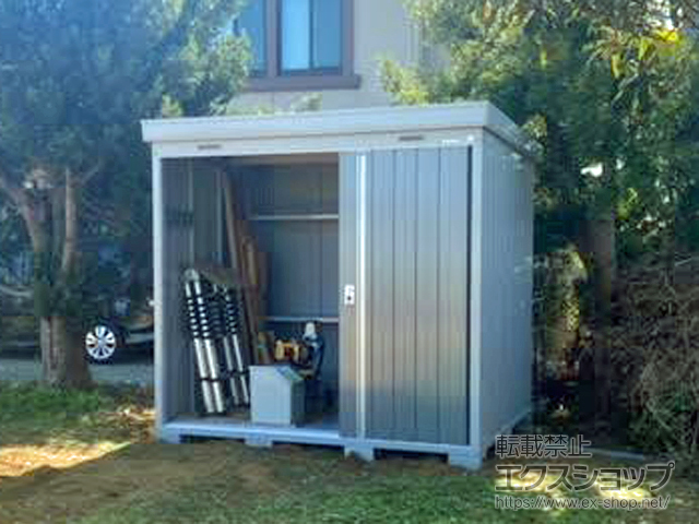 静岡県浜松市のの物置・屋外倉庫 ネクスタ 一般型 2210×1790×2075 NXN-40S-PG 施工例