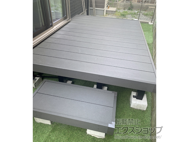 兵庫県尼崎市ののウッドデッキ リウッドデッキ 200 施工例