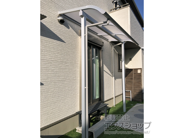 愛知県海部郡大治町ののテラス屋根 ソラリア R型 テラスタイプ 単体 積雪〜20cm対応 施工例