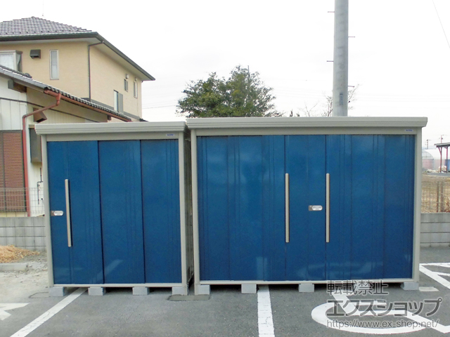 埼玉県深谷市のの物置・屋外倉庫 Mr.ストックマンダンディ 一般型 2900×1590×2110（ND-2915） ND-2915-DB 施工例