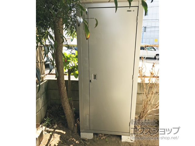 千葉県市川市のの物置・屋外倉庫 エスモ 一般型 800×513×1845（ESE-0805B） ESE-0805B-SS 施工例