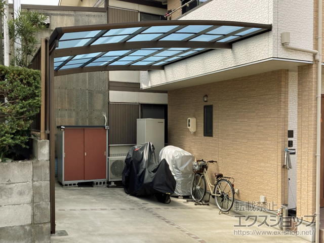 愛知県知多郡東浦町ののカーポート レイナベーカポートグラン　積雪〜20cm対応 施工例