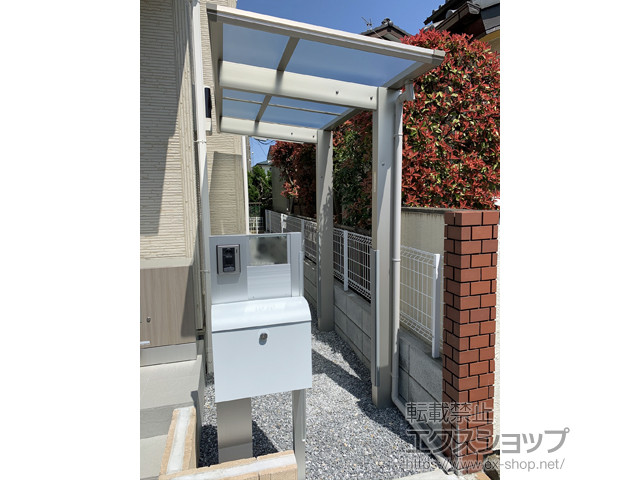 千葉県浦安市ののサイクルポート・駐輪場 エフルージュグランミニ 積雪〜20cm対応 施工例