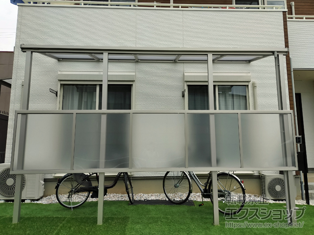 愛知県日進市ののテラス屋根 ソラリア F型 テラスタイプ 単体 積雪〜20cm対応 施工例