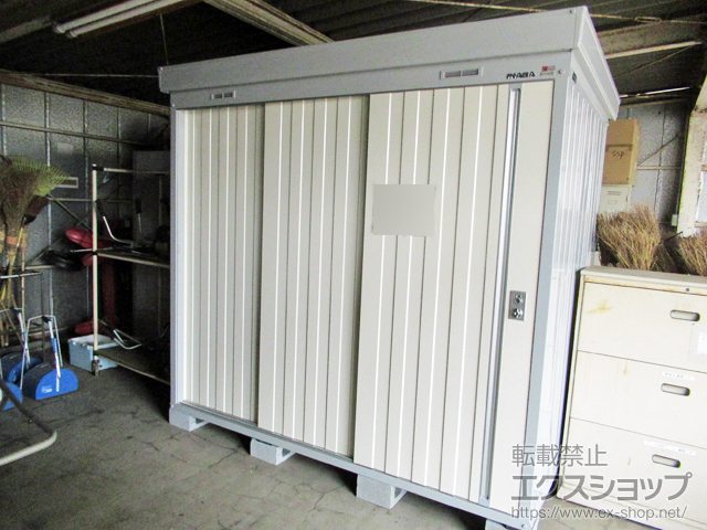 東京都府中市のの物置・屋外倉庫 ネクスタ 一般型 2210×1370×2075 NXN-30S-FW 施工例