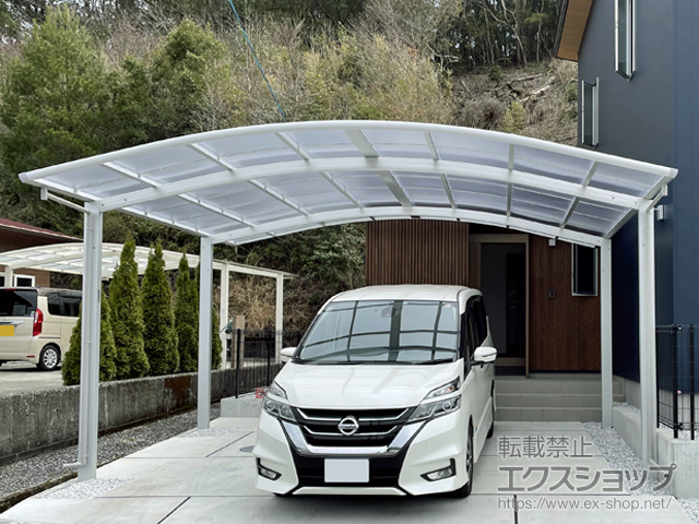 高知県高岡郡四万十町ののカーポート レイナツインポートグラン　積雪〜20cm対応 施工例