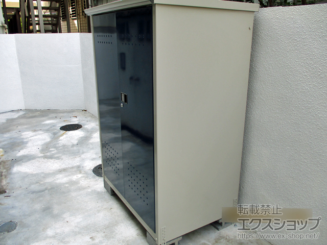 東京都品川区のの物置・屋外倉庫 グランプレステージドアーズ 1120×750×1600（HM-117B-T） HM-117B-T-DB 施工例