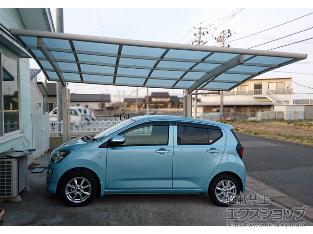 福島県南相馬市ののカーポート レイナポートグラン　積雪〜20cm対応 施工例
