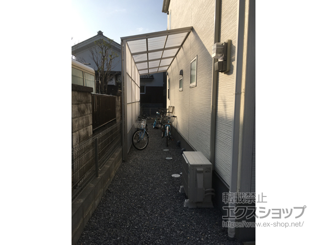 滋賀県彦根市ののストックヤード ストックヤードII オープンタイプ 積雪〜20cm対応 施工例