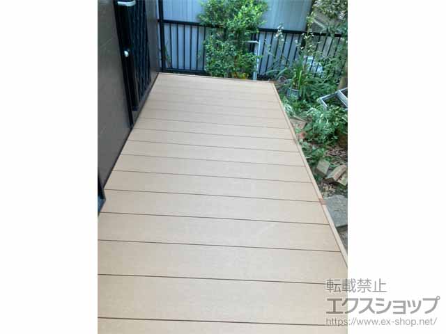 千葉県松戸市ののウッドデッキ リウッドデッキ 200 施工例
