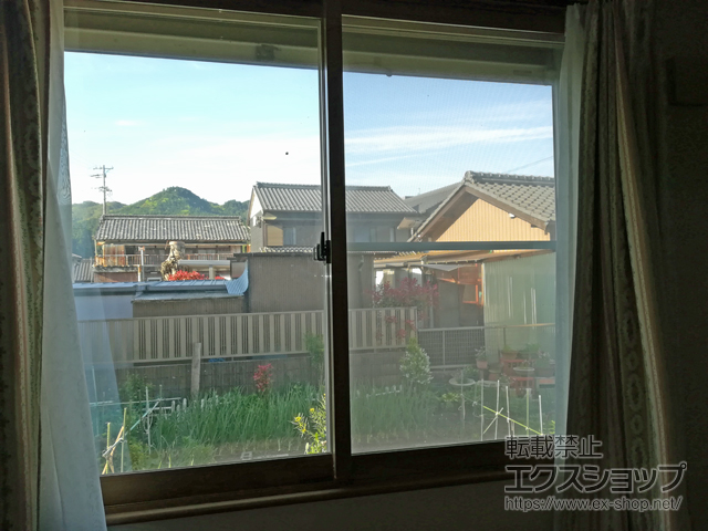 岐阜県加茂郡八百津町のの二重窓（内窓） プラマードU 引違い窓 2枚建 施工例