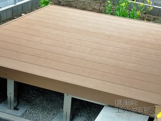 神奈川県横浜市ののウッドデッキ リウッドデッキ 200 施工例