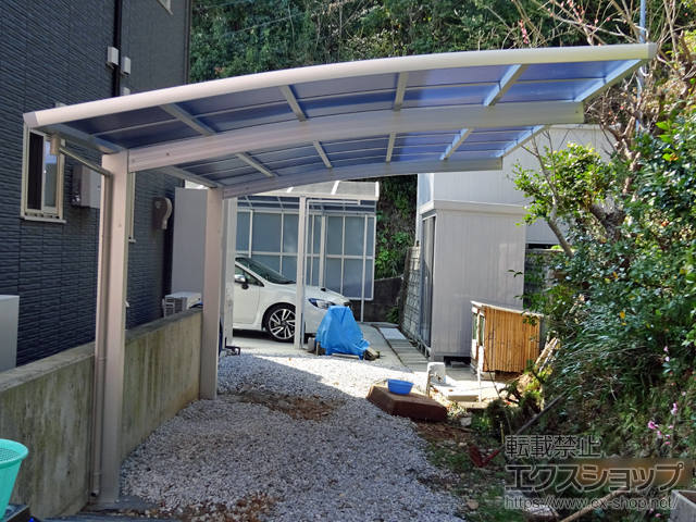 高知県高知市ののカーポート レイナポートグラン　積雪〜20cm対応 施工例