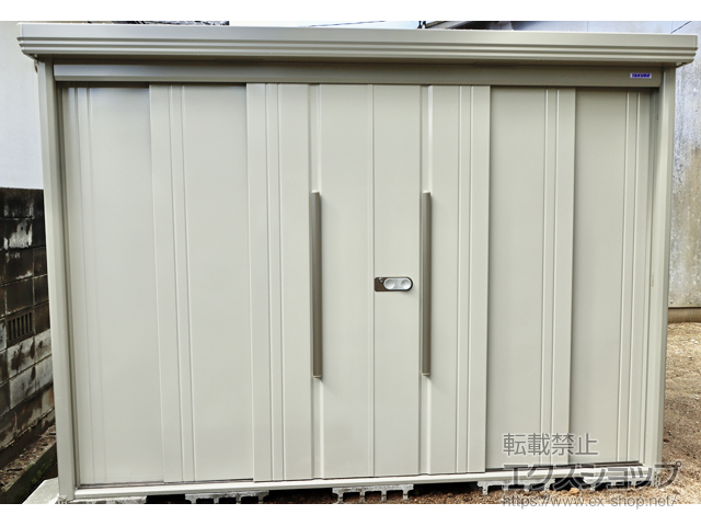 岡山県岡山市のの物置・屋外倉庫 Mr.ストックマンダンディ 一般型 2900×1590×2110（ND-2915-Y） ND-2915-Y-MW 施工例