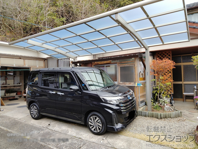 宮崎県東臼杵郡門川町ののカーポート レイナポートグラン　積雪〜20cm対応 施工例