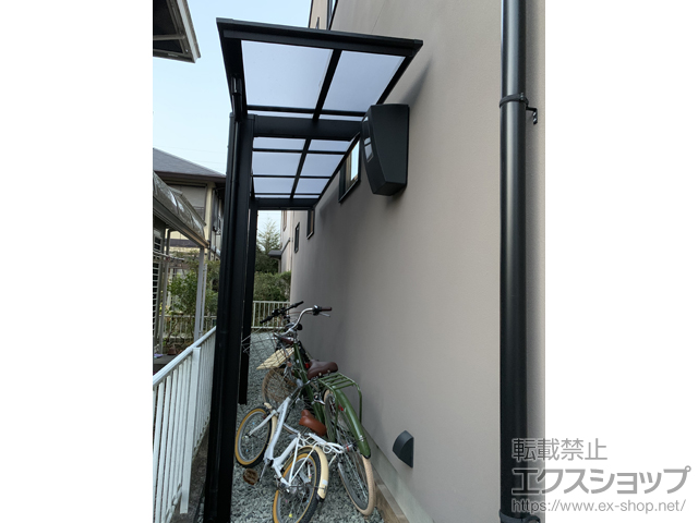 兵庫県神戸市ののテラス屋根 フーゴF 独立テラスタイプ 単体 積雪〜20cm対応 施工例