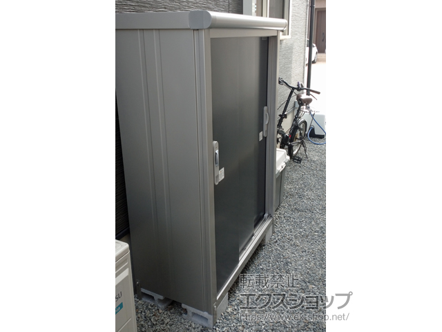 兵庫県明石市のの物置・屋外倉庫 エスモ 一般型 1050×520×1501 ESE-1005E-SM 施工例