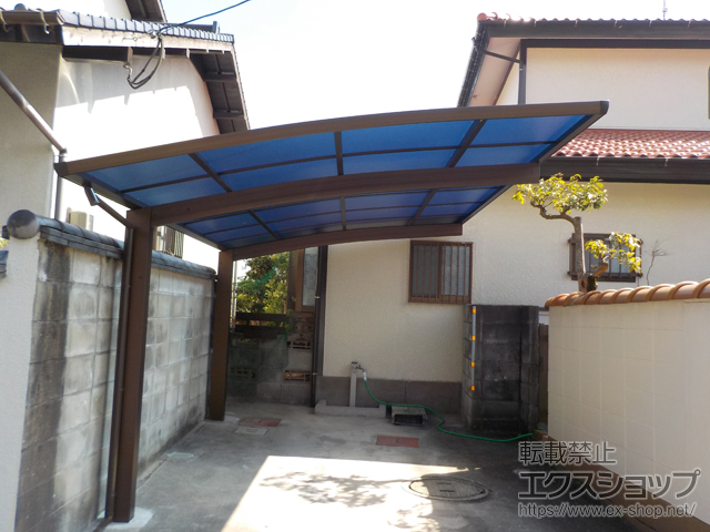 福岡県太宰府市ののカーポート プレシオスポート 積雪〜20cm対応 施工例