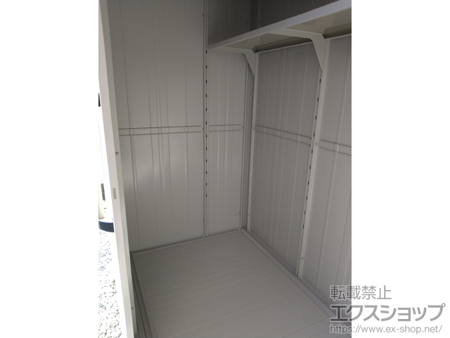 兵庫県姫路市のの物置・屋外倉庫 エルモ 一般型 2920×1170×2121 LMD-2911-CB 施工例