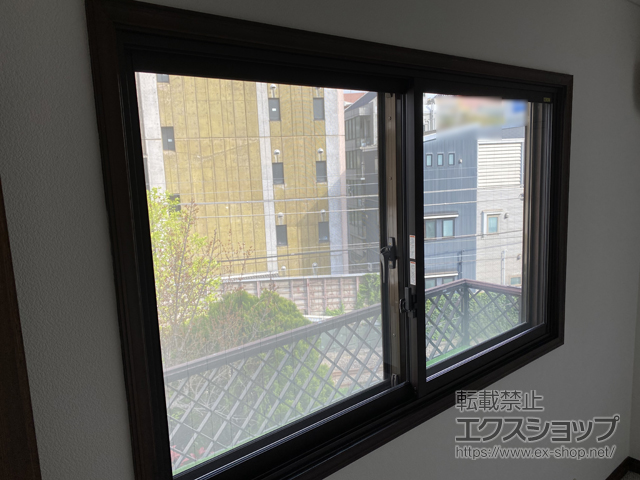 東京都渋谷区のの二重窓（内窓） インプラス 引違い窓 2枚建 施工例