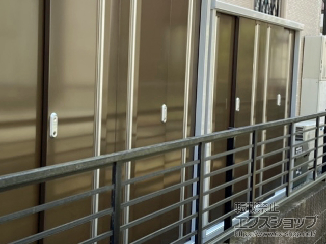 静岡県富士市のの物置・屋外倉庫 シンプリー 一般型 1940×515×1603 MJX-195D-TB 施工例