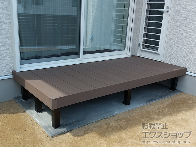 大分県大分市ののウッドデッキ マージウッドデッキ 施工例