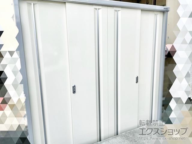 宮城県仙台市のの物置・屋外倉庫 シンプリー 一般型 1940×755×1903 MJX-197E-P-FW 施工例