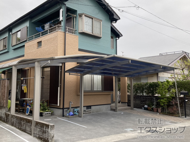 鹿児島県鹿児島市ののカーポート プレシオスポート 積雪〜20cm対応 施工例