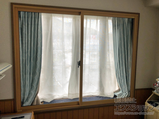 埼玉県比企郡小川町のの二重窓（内窓） インプラス 引違い窓 2枚建 施工例