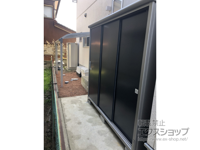 石川県金沢市のの物置・屋外倉庫 エスモ 一般型 ( ESE-2109A-SM) 施工例