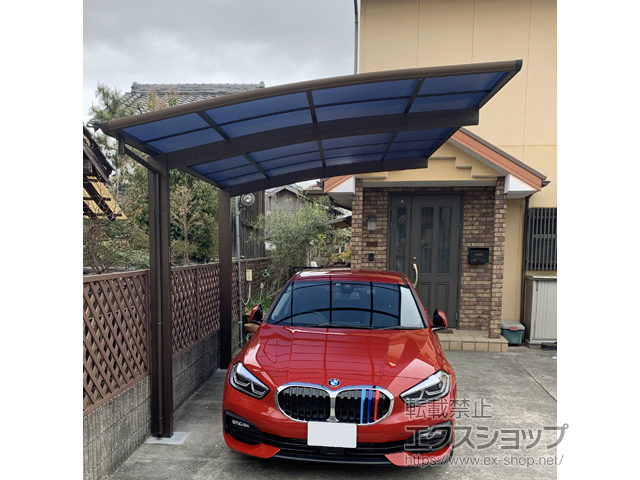 兵庫県神戸市ののカーポート プレシオスポート 積雪〜20cm対応 施工例