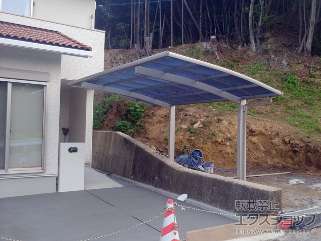 長崎県佐世保市ののカーポート レイナツインポートグラン　積雪〜20cm対応 施工例