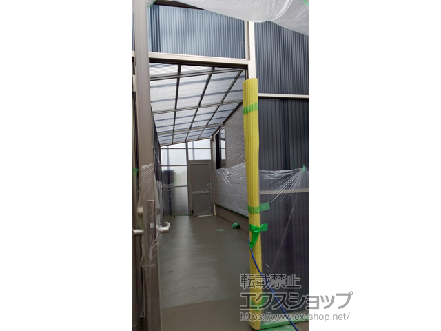 広島県広島市ののストックヤード ストックヤードII 両側ドア付きタイプ 積雪〜20?対応 施工例