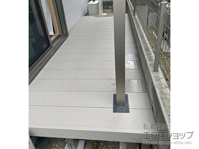 京都府京都市ののウッドデッキ リウッドデッキ 200 施工例